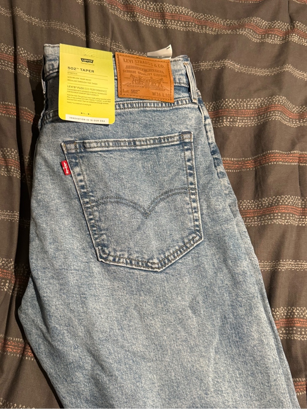 Levi's Men's Jeans - Light Blue Relaxed Fit